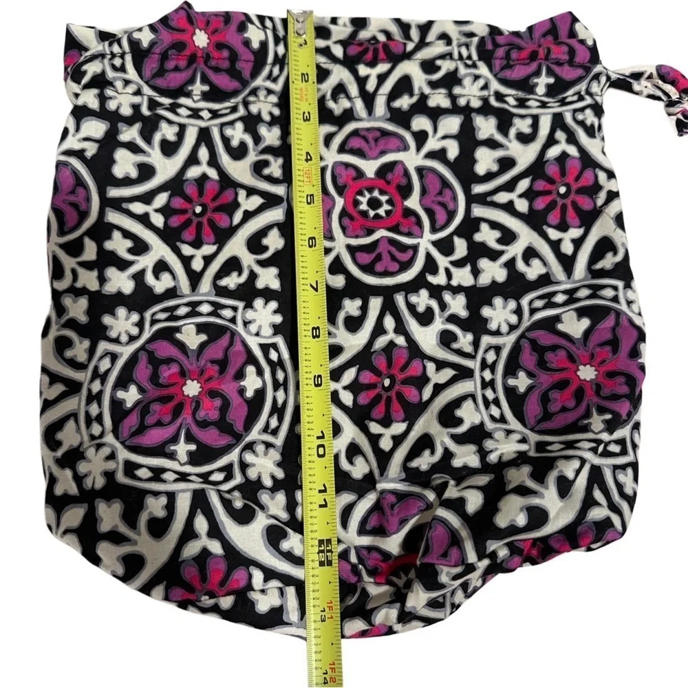Vera Bradley Set of 2: Ditty Wet Bag & Small Pouch in Scroll Medallion, Retired